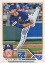 2023 Topps #328 Brady Singer NM-MT Royals ID:56825 - $1.67