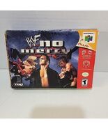 WWF No Mercy (Nintendo 64, 2000) N64 BOX ONLY w/Inserts  - $924.47 MXN