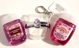 Bath and Body Works pocketbac holder - Diamond Ring + 2 hand sanitizer -... - £18.06 GBP