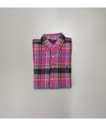 Polo Ralph Lauren Flannel Check Long Sleeve Button Down Cotton Shirt FTP... - $1,413.24 MXN