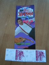 Jim Stafford Says Help 1993 Schedule Brochure &amp; Tickets Branson Missouri 1993 - £5.49 GBP