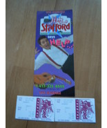 Jim Stafford Says Help 1993 Schedule Brochure &amp; Tickets Branson Missouri... - £5.22 GBP