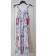 32 Degrees Cool Sleeveless Maxi Dress Purple/Blue Tie Dye Girl&#39;s Sz M 10... - $19.65