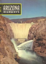 1956 March Arizona Highways Lake Mead Colorado River Hoover Dam Davis Dam Mohave - £21.92 GBP