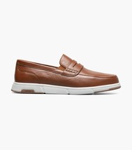 Nunn Bush Luca Moc Toe Penny Loafer Walking Shoes Cognac Multi 85103-229 image 4
