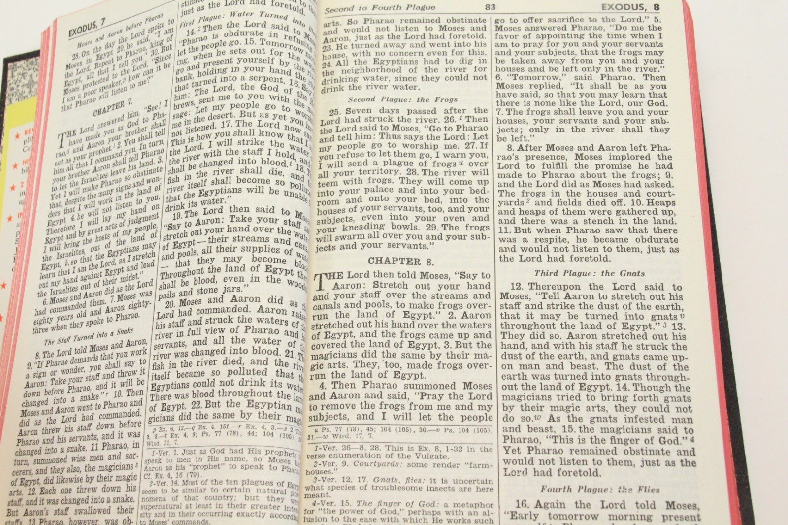 Holy Bible New Catholic Edition 1957 Confraternity Douay Version Large Type Item image 9