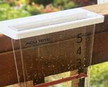 AcuRite Clear Waterfall Plastic Rain Gauge 1.5" x 8" x 9" -5-inch Capacity - $19.77