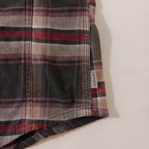 Carhartt 102260 054 Women's Red White Black Cotton Hamilton Flannel Shirt Large image 4
