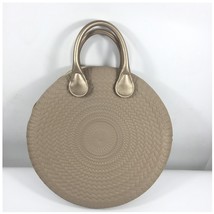 Straw Bags for Women Circle Beach Handbags Summer Rattan Shoulder Bags Handmade  - £65.33 GBP