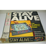 Vintage 1970s Milton Bradley Company Stay Alive Board Game Marbles Survi... - $342.46 MXN