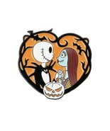 Jack Skellington &amp; Sally Nightmare Before Christmas Heart Lapel Pin Bran... - $6.00