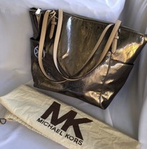 Michael Kors - Jet Set Tote mirror Metallic Tote W/bag - £52.14 GBP