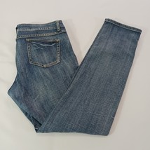 Elite Jeans Women’s Size 13/14 Blue Stretch Distressed Pants (34×32) PR95726 image 2