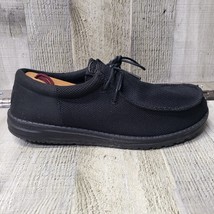 Hey Dude Wally Funk Mono Shoes Men’s Size 10 Shade Black Lace Up Lightwe... - $41.70 CAD