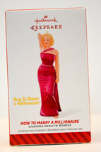Hallmark - How To Marry A Millionaire - Marilyn Monroe 1953 - Keepsake Ornament - £11.84 GBP