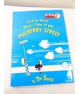 And to Think That I Saw It on Mulberry Street book Dr. Seuss Collector&#39;s... - $15.00
