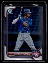 2022 Bowman Draft Chrome Cristian Hernandez Chicago Cubs #BDC-111 - £1.45 GBP