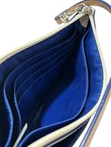 Coach Peyton Blue Ombré Clutch Purse Wristlet Wallet 10” EUC - $42.70