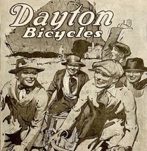 1920 Dayton Bicycles Advertisement Transportation Davis Sewing Co Epheme... - $407.33 MXN