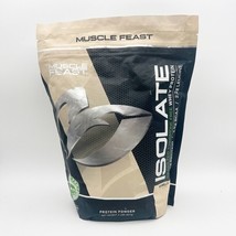 Muscle Feast Grass-Fed Whey Protein Isolate Vanilla Powder 2 LBS BB 1/26 - £30.61 GBP