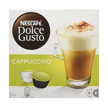 Nescafe Dolce Gusto Cappuccino 16 Capsules - Pack of 3 (Total 48 Capsules, 24 Se - $42.00