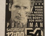 Point man Tv Guide Print Ad Jack Scalia TPA18i - $5.93