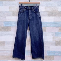 Citizens Of Humanity Sacha High Rise Wide Leg Crop Jeans Black Rigid Wom... - $118.79
