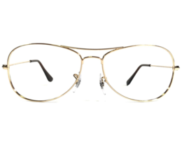 Ray-Ban Eyeglasses Frames RB3362 COCKPIT 001/51 Gold Round Full Rim 58-14-135 - £52.31 GBP
