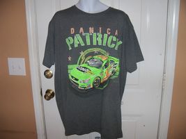 Nascar Danica Patrick #10 Go Daddy Gray T-shirt Size 2XL NEW - $20.70