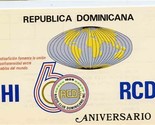 QSL Card HI 60 RCD Republica Dominicana 1986 - £10.90 GBP