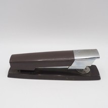 Swingline Stapler Model 333 Chrome & Dark Brown Mid-Century Modern - $14.84
