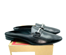Charles David Melody Mules Flat - Black Leather, US 9.5 - £23.32 GBP