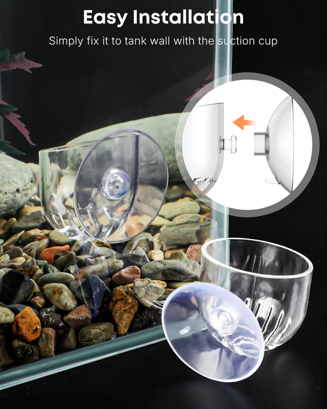 Pawfly 2 Pcs Aquarium Plant Holder, Fish Tank Plant Pot for Aquascape Decoration Item image 3