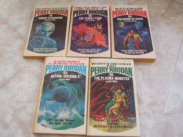 Vintage Lot Of 5 Perry Rhodan Science Fiction Books #91-95 1st Printing 1976 - £21.15 GBP