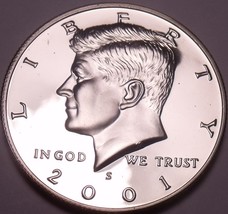 United States 2001-S Proof John F. Kennedy Half Dollar~We Have Kennedys~... - $9.30