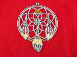 Vintage Stained Glass Dream Catcher Suncatcher Window Decoration - £6.29 GBP