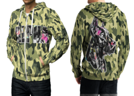 Camo Wild Hunter 3D Print Hoodies Zipper   Hoodie Sweatshirt for  men - £39.12 GBP