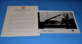 Roger Kellaway Press Release With Photo Vintage Promo Publicity Still 8&quot;... - $49.99