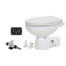 Jabsco Quiet Flush E2 Fresh Water Toilet Regular Bowl - 12V – Soft Close L - £883.37 GBP