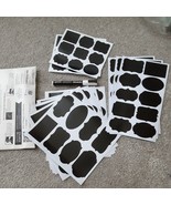 96 Premium Chalkboard Labels Bulk with Free Erasable Chalk Pen - $20.37 CAD
