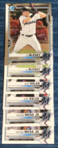 2021 Bowman Chrome Draft Prospects Lot of 6 Marlins JJ Bleday Salas Mesa Jr ~46U - $1.99