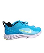 Nike Alpha Huarache 8 Pro CZ6559-400 Mens Size 7.5 Cyan Turf Lacrosse Shoes - $69.29