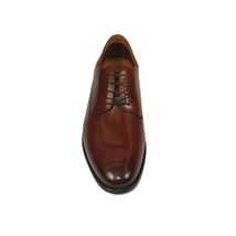 Men's Shoes STEVE MADDEN Leather upper Lace Up Plain Toe Daedric Tan image 3