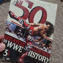 WWE The 50 Greatest Finishing Moves WWE History DVD 2012 3-Disc Set SEALED - £11.82 GBP