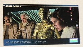 Star Wars Widevision Trading Card 1994 #107 Massassi Outpost Princess Leia - £1.94 GBP