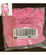 Victorias Secret Pink Cropped Modal Lace Panty Set Sleepwear Pajama Ling... - £47.81 GBP