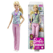 New Barbie Mattel You Can Be Anything Nurse Career Doll With Stethoscope 12&quot; - $20.33