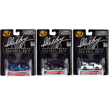 &quot;Carroll Shelby 50th Anniversary&quot; 3 piece Set 2022 Release 1/64 Diecast Model... - £35.98 GBP
