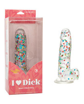 Naughty Bits I Love Dick Heart Filled Dong - Multicolor - £28.85 GBP