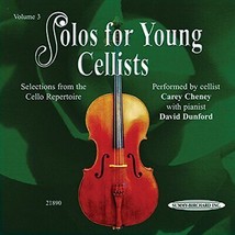 Solos for Young Cellists, Vol 3: Selections from the Cello Repertoire (CD) - £13.50 GBP